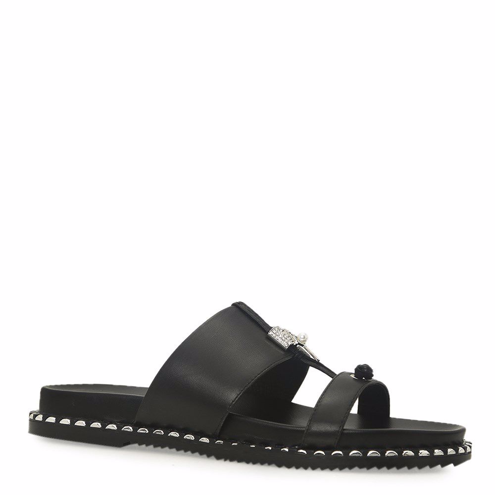 Шлепанцы на низком ходу, Черный
Шлепанцы на низком ходу, Черный