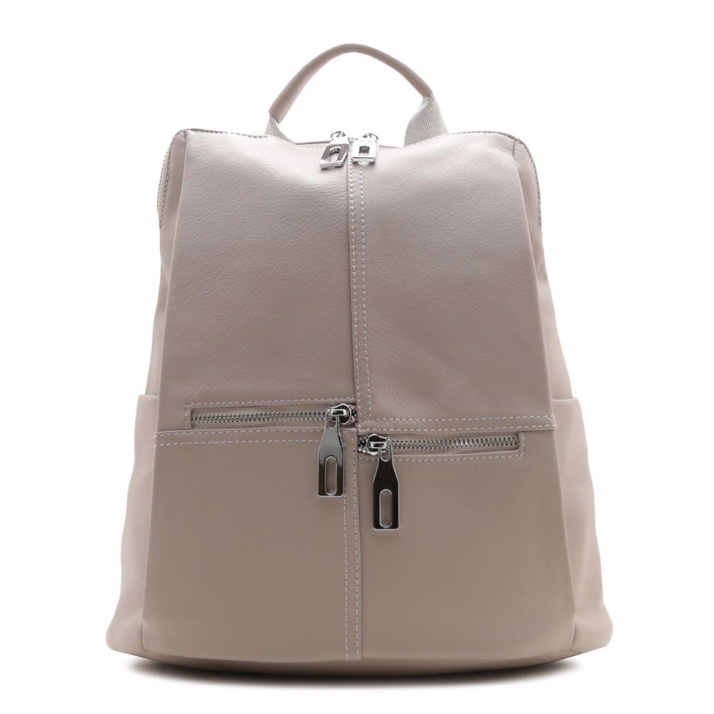 Рюкзак жіночий з натуральної шкіри, Сірий
Рюкзак жіночий з натуральної шкіри, Сірий