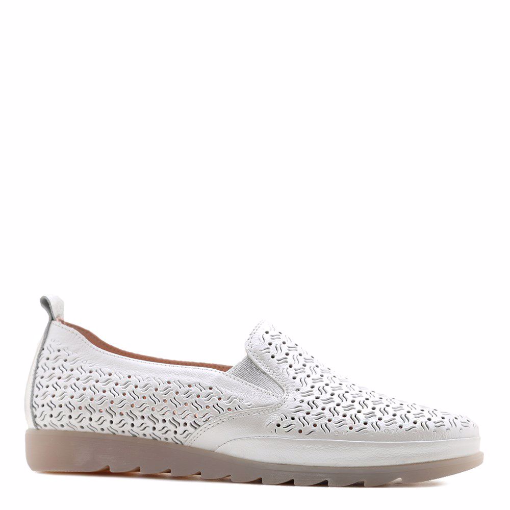 Туфлі з перфорацією, Срібло
Туфлі з перфорацією, Срібло