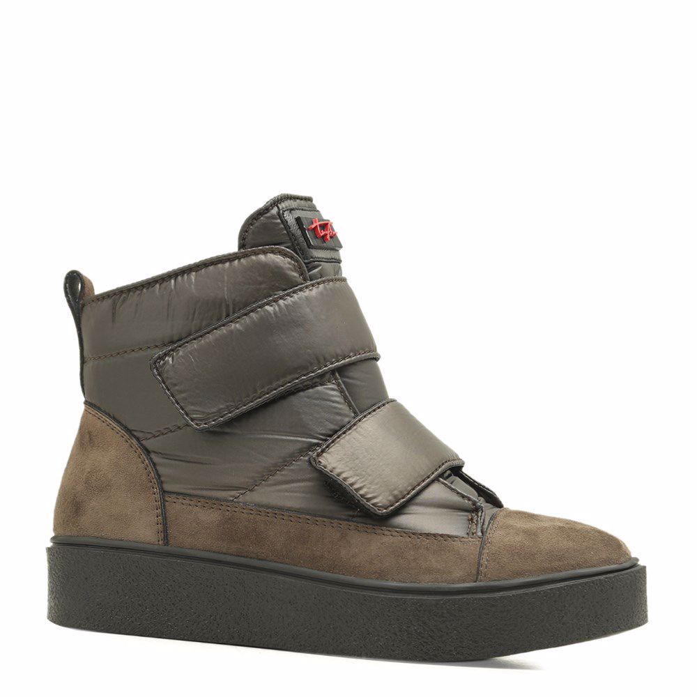 Ботинки зимние на низком ходу, Коричневий
Ботинки зимние на низком ходу, Коричневий