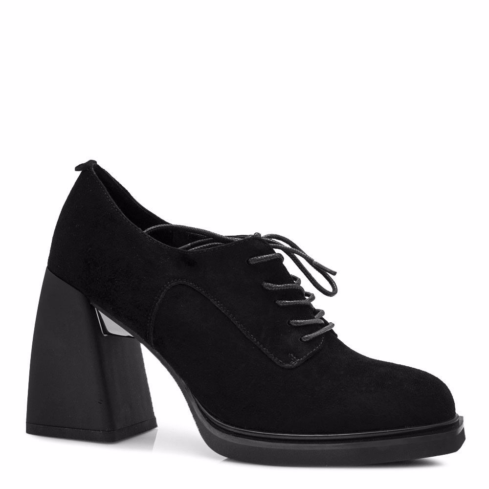 Ботильони на підборах prego, Чорний 
Ботильони на підборах prego, Чорний