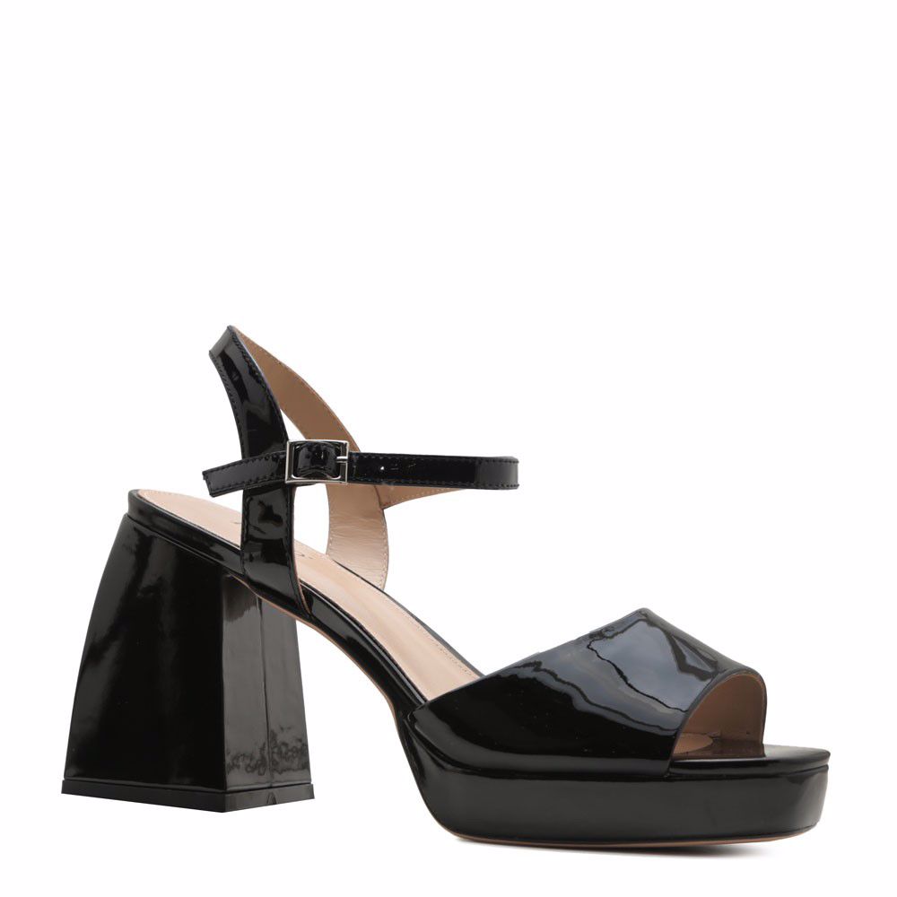 Босоніжки на підборах prego, Чорний
Босоніжки на підборах prego, Чорний