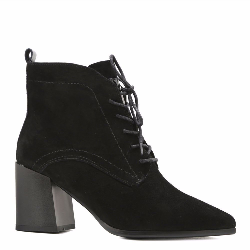 Черевики осінні на підборах prego, Чорний 
Черевики осінні на підборах prego, Чорний