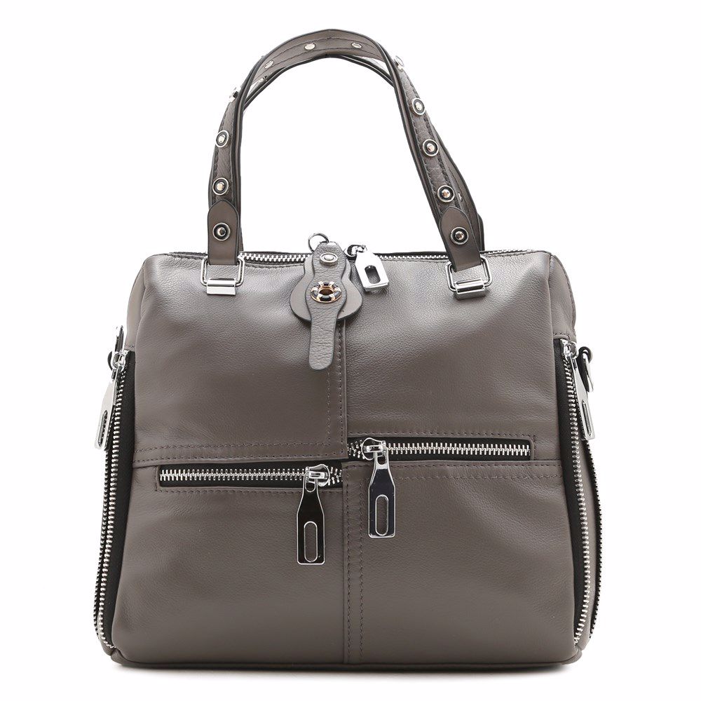 Сумка з натуральної шкіри, Сірий
Сумка з натуральної шкіри, Сірий