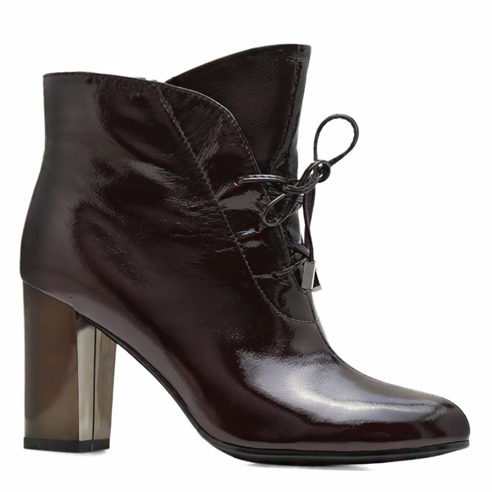 Ботинки осенние на каблуке, Бордовый
Ботинки осенние на каблуке, Бордовый