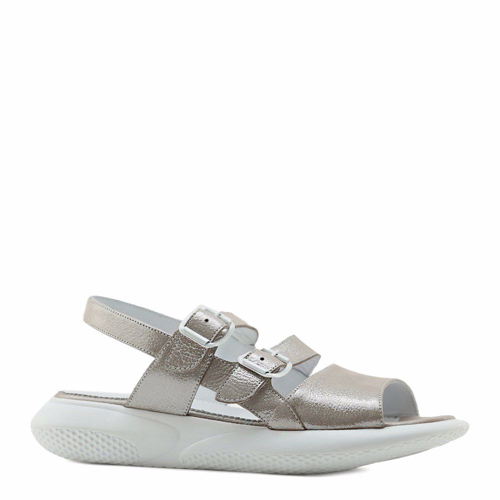 Босоножки на низком ходу, Сірий
Босоножки на низком ходу, Сірий