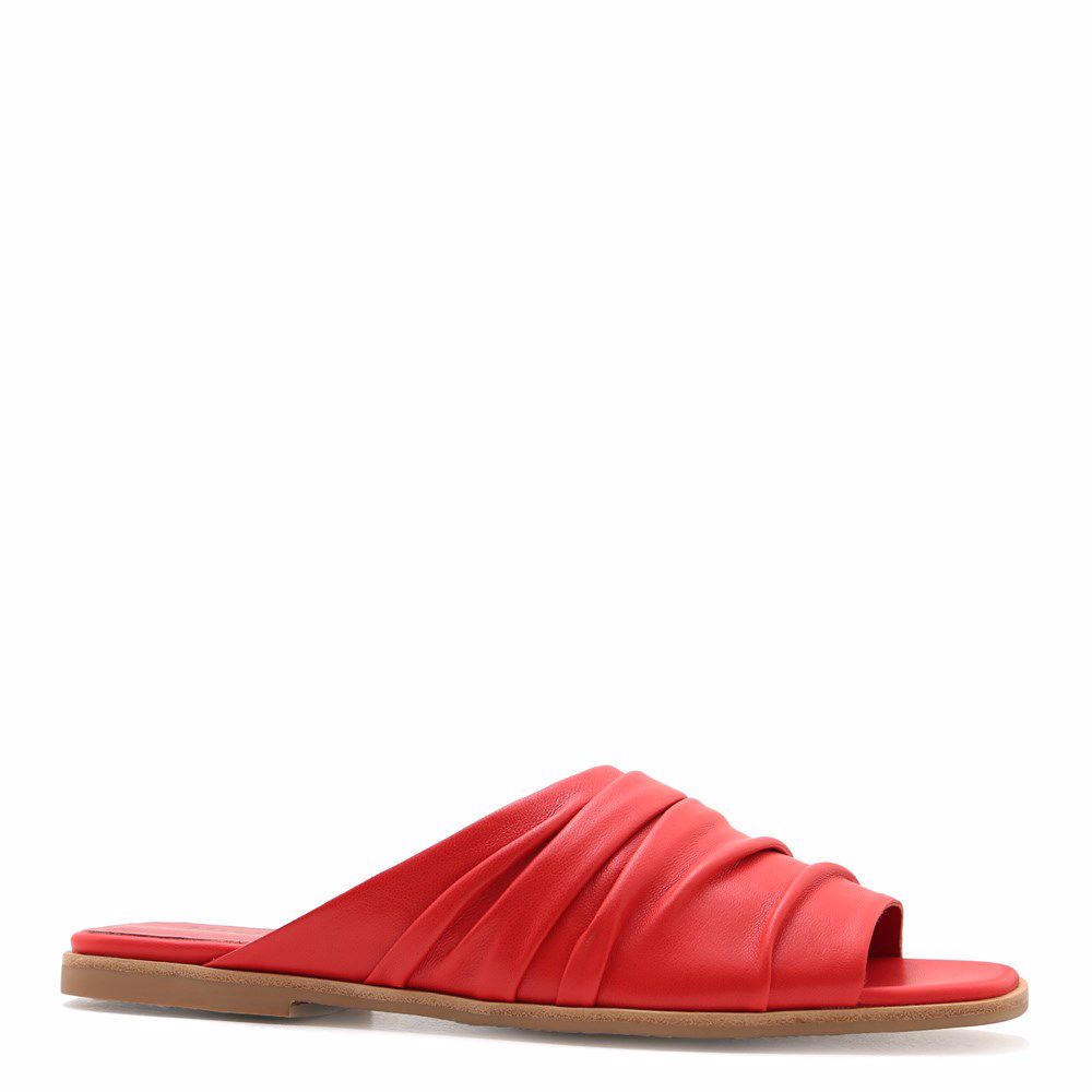 Шльопанці на низькому ходу prego, Червоний
