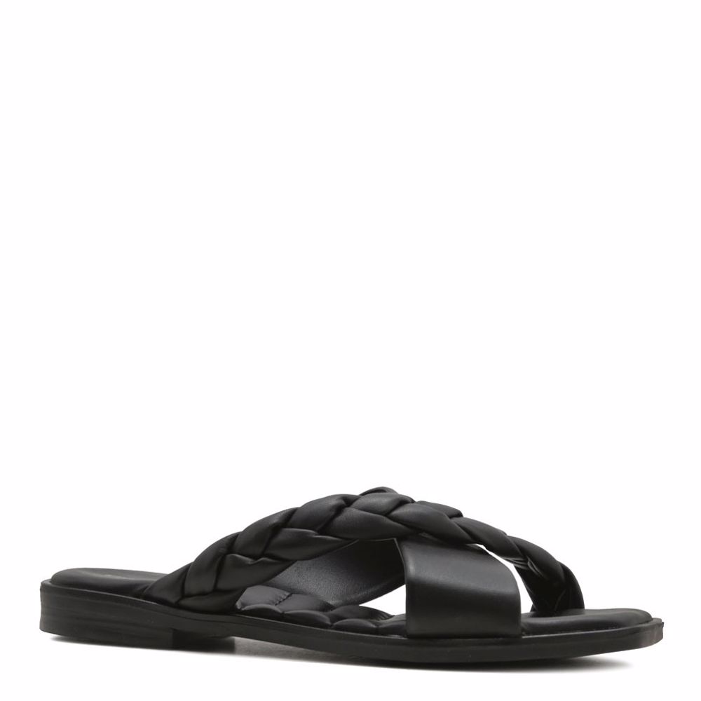 Шльопанці на низькому ходу prego, Чорний