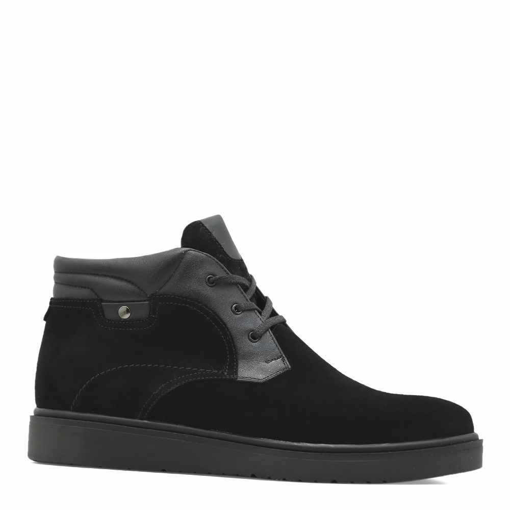 Ботинки повседневные зимние, Чорний