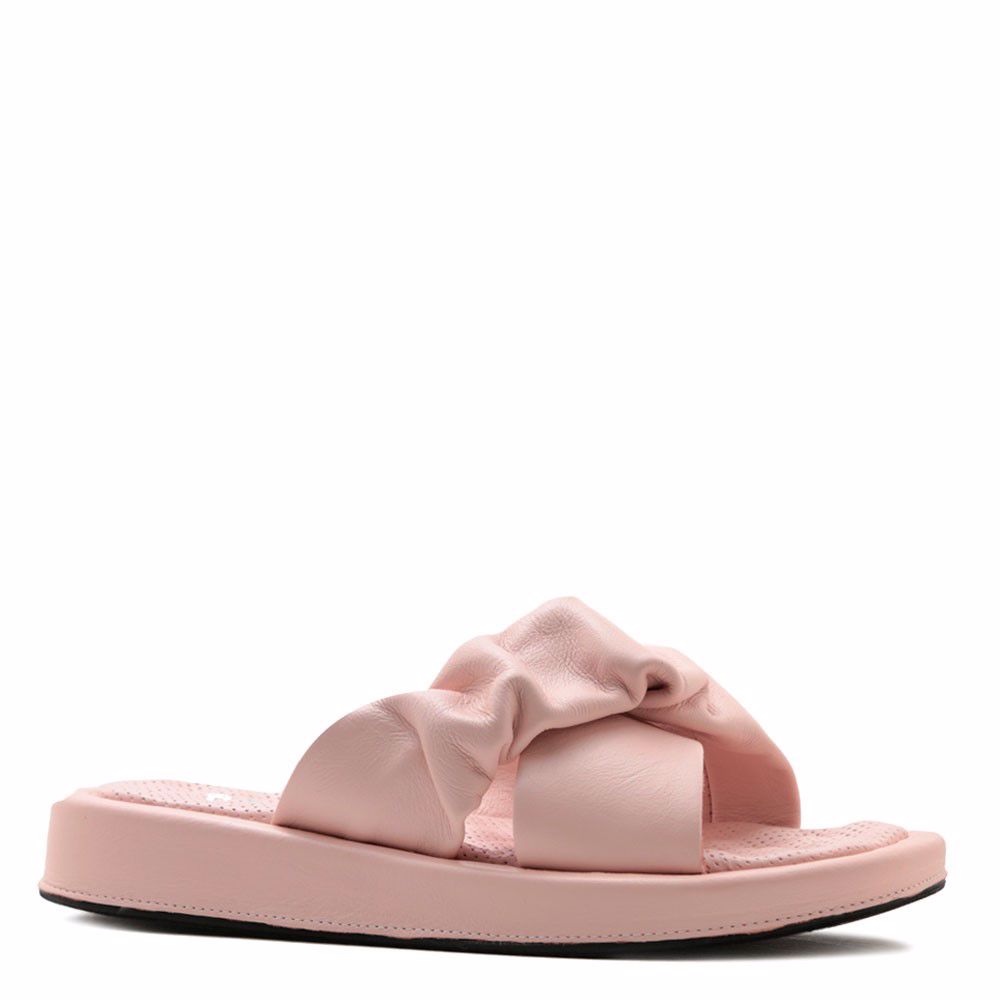 Шльопанці на низькому ходу prego, Рожевий